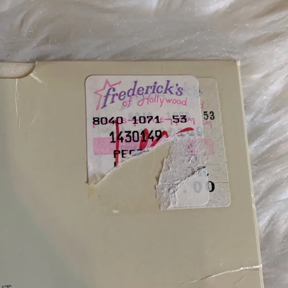 Vintage Frederick’s Of Hollywood Pantyhose Pearl Size Tall